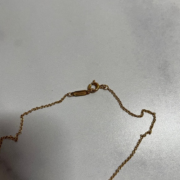 Tiffany & Co Gold Atlas Pendant with Diamonds - Picture 4 of 4